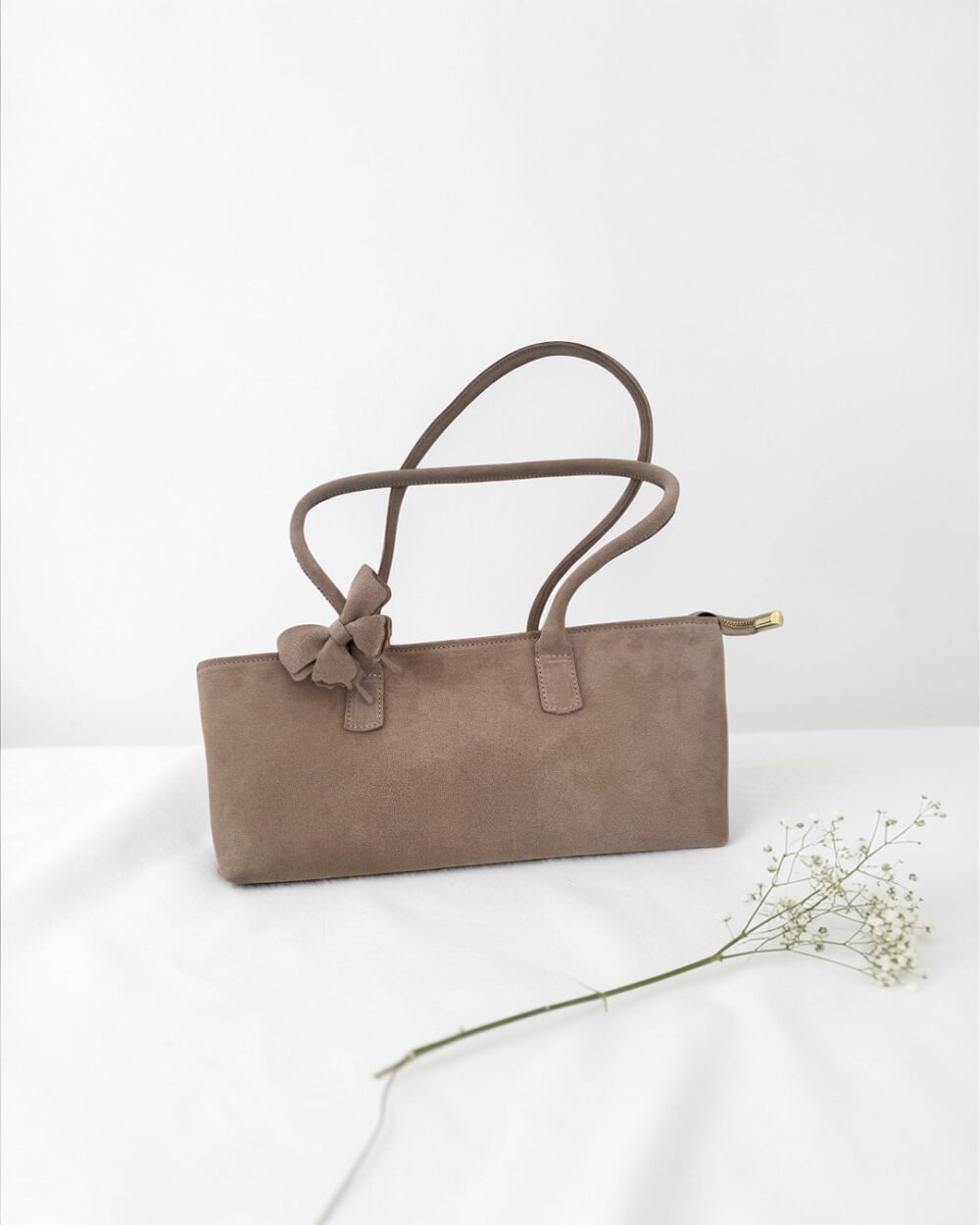 Damska torebka skórzana Luna- beż